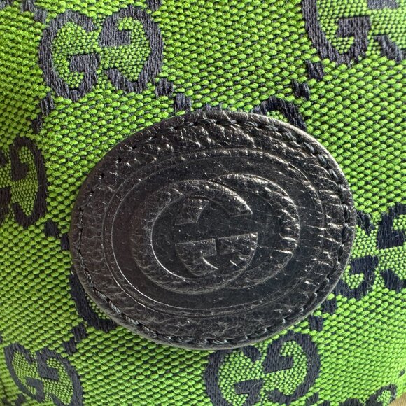 GucciMen's Green GG Multicolour Canvas - Picture 4 of 14